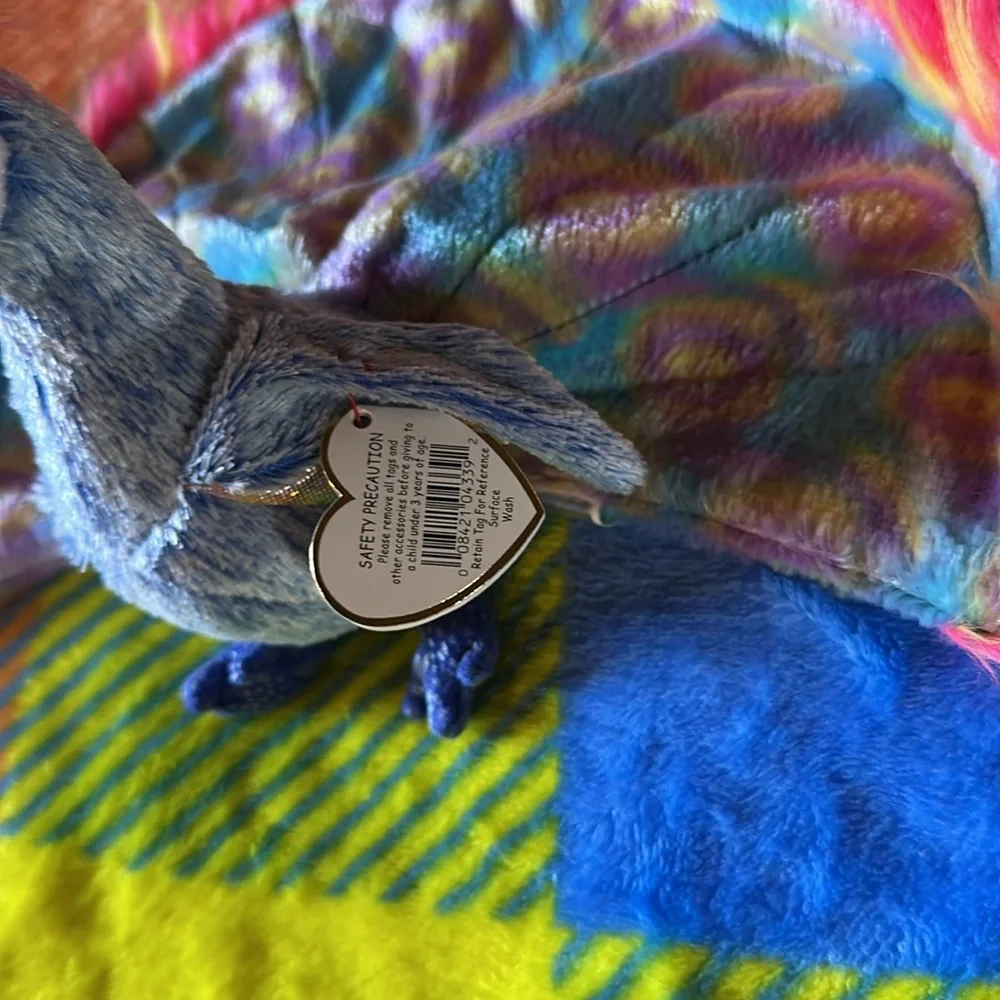 Ty Flashy the Peacock Beanie Baby